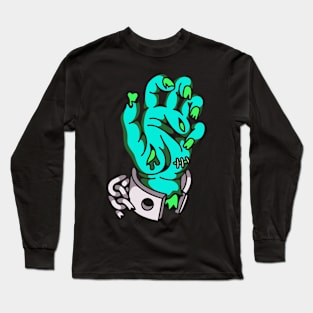 Zombie hand chains Long Sleeve T-Shirt